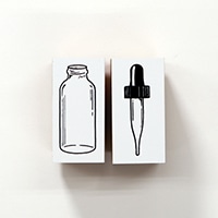 【サンビー】ゴム印 INK BIYORIスタンプ[ピペットセット]  ピペットセット INK-RS02