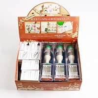 【サンビー】ゴム印 INK BIYORIスタンプセット  セット INK-TDRS-SET