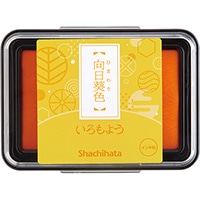 【シャチハタ】 スタンプパッド いろもよう  向日葵色 HAC1-Y