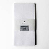 #チキュウグリーティングス 定型封筒 アルボレス（洋長3） Cotton Laid Premium White （コットンレイド プレミアムホワイト） AE101
