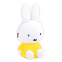 #ピージーデザイン(国内販売のみ) シリコンがまぐち 3D POCHI miffy  イエロー 781692