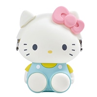 #ピージーデザイン(国内販売のみ) シリコンポーチ 3D POCHI HELLO KITTY  Light blue PG-39802