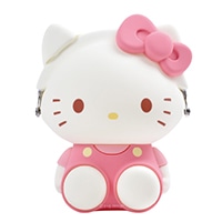 #ピージーデザイン(国内販売のみ) シリコンポーチ 3D POCHI HELLO KITTY  Coral pink PG-39803