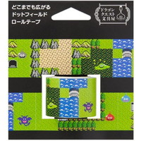 【ドラゴンクエスト】(国内販売のみ) 文具屋 ロールテープ　＜ドットフィールド＞ 250450