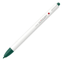 【ゼブラ】水性ペン クリッカートペン グリーンブラック  WYSS22-GB