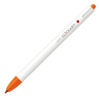 【ゼブラ】水性ペン クリッカートペン レッドオレンジ  WYSS22-ROR