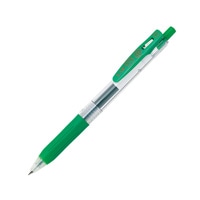 【ゼブラ】ボールペン サラサクリップ 0.3mm 緑  JJH15-G