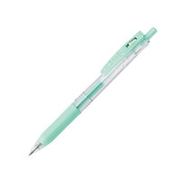 【ゼブラ】ボールペン サラサクリップ0.5 ミルクブルーグリーン  JJ15M-KBG