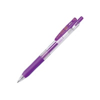 【ゼブラ】ボールペン サラサクリップ0.7 紫  JJB15-PU