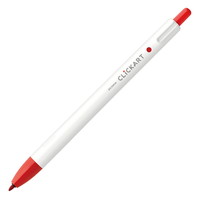 【ゼブラ】水性ペン クリッカートペン 赤  WYSS22-R
