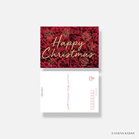#ダイゴー ポストカード 日比谷花壇 typography-01 Red Roses   N7740
