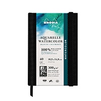 #クオバディス・ジャパン(国内販売のみ） スケッチブック ＲｈｏｄｉａＴｏｕｃｈウォーターカラーブック中目Ａ６ 40枚  cf116139