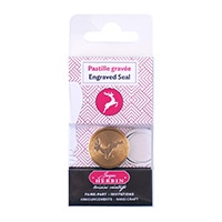 #クオバディス・ジャパン(国内販売のみ） 印章用品 シーリング替スタンプモチーフ 直径24mm トナカイ hb40406