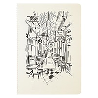 #クオバディス・ジャパン(国内販売のみ） ノート Parisカラーズノート パッサージュ・デ・パノラマ A5 ブラック HB93099