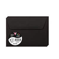 #クオバディス・ジャパン(国内販売のみ） 封筒 ポレン封筒　ポストカードサイズ  ブラック cf5836
