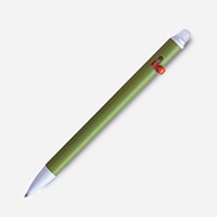 #クオバディス・ジャパン(国内販売のみ） ボールペン イレーザブルペン 0.7mm グレー・グリーン PTSTK-001
