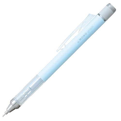 【トンボ鉛筆】 シャープペンシル シャープモノグラフ  アイスブルー DPA137-A