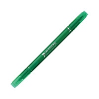 【トンボ鉛筆】サインペン プレイカラーK 水性 0.3mm/0.8mm みどり  WSPK-07