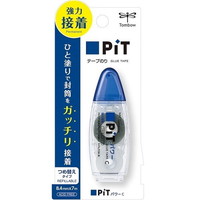 【トンボ鉛筆】 テープのり テープのりピットパワーＣスタンダード ブリスターパック入り  PN-CP