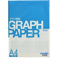 #SAKAEテクニカルペーパー 方眼紙 片対数グラフ 4単位 上質紙81.4g/㎡  A4 アイ A4-4片1