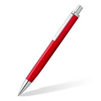 #ステッドラー日本 ノック式ボールペン トリプラス ノック式ボールペン　レッド　限定品 青インクM芯 レッド（軸色） 444 M02-3