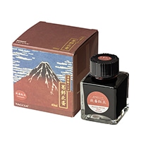 #ナカバヤシ 万年筆インク ウキヨエインク　センリョウ　４０ＭＬ／ホクサイベニツチ   TFPI-WD42-1