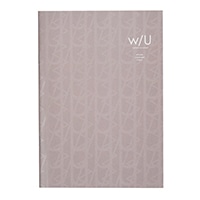 #ナカバヤシ ノート ＷＵ A5 ブラウン WU-A501-6
