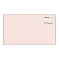 #日本能率協会 ノート NOLTY ノート 横罫クロス 横型スリム ピンク NTBNT3105