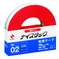 【ニチバン】 両面テープ リョウメンテープ 10㎜×9m  NW-10S