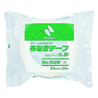 【ニチバン】 布粘着テープ ヌノネンチャクテープ 50㎜×25m 白 102N5-50