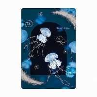 #RYURYU カード 透明カード  夜クラゲ TOC19