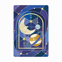 #RYURYU カード 透明カード  ステンドグラス・宇宙 TOC24