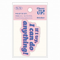 #RYURYU シール チアミーアップステッカー  ライトピンク CMST01
