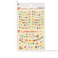 #RYURYU  3way サークルシール　ミックスガーランド   RCSN06