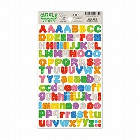 #RYURYU シール サークルシール・ホログラム  アルファベット RCSH07