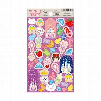 #RYURYU シール サークルシール・ホログラム  プリンセス RCSH14