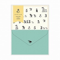 #RYURYU レター アニマルパレードレターセット  ペンギン NLS111