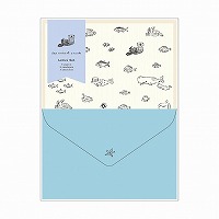 #RYURYU レター アニマルパレードレターセット  シーアニマル NLS116