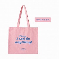 #RYURYU 身辺雑貨 チアミーアップトートバッグ  ライトピンク CMPT01