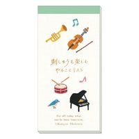 #RYURYU ToDoリスト 刺しゅうシリーズやることリスト 音楽  音楽 STYL02