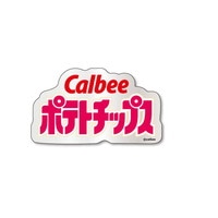 #コンサイス(国内販売のみ） ステッカー Ｃａｌｂｅｅポテトチップス　クリアステッカー  ピンク 573296