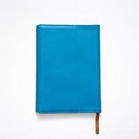 #コンサイス 読書関連小物 カダケス 本革ブックカバー B6 ブルー 610564