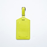 #コンサイス 身辺雑貨 カダケス 本革ネームタグ 大 グリーン 614180