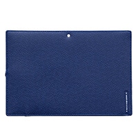 #コンサイス 収納用品 スキミングブロックパスポートカバー 皮革調 ブルー TPC005-03