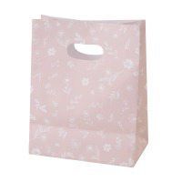 #包む ラッピング 小判抜･角底BAG  フラワーピンク TU024