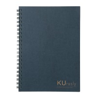 #包む ノート リングノート A5 ネイビー T9084