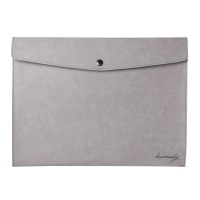 #包む ファイリング用品 ドキュメントケース A4 グレー TA024