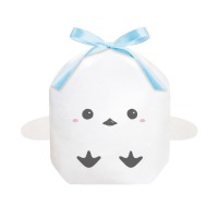 #包む 梱包用品 巾着･ギフトバッグ  シマエナガ TD049