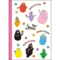 #グリーティングライフ ノート バーバパパノート 5mm方眼,64ページ,A5 クリーム BBN-336