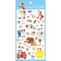 #グリーティングライフ(国内販売のみ） シール ココちゃん･貼ってはがせるステッカー  ブルー RYCK-1127